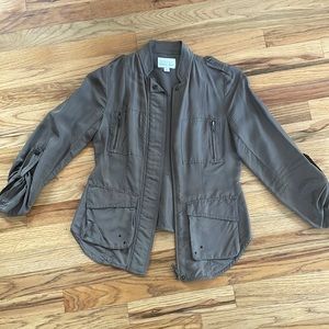 Hinge 100% silk jacket